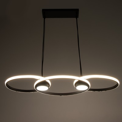 Люстра Ронделл LED 60 Вт 4000К черный 89×35×100 см BayerLux