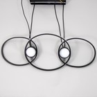 Люстра Ронделл LED 60 Вт 4000К черный 89×35×100 см BayerLux - фото 42256870