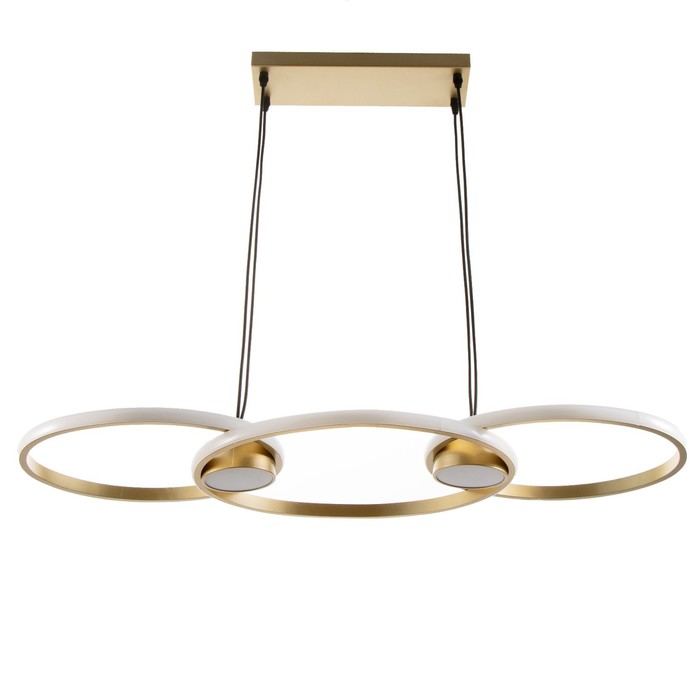 Люстра Ронделл LED 60 Вт 3000К золото 89×35×100 см BayerLux