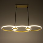 Люстра Ронделл LED 60 Вт 3000К золото 89×35×100 см BayerLux - фото 4369146