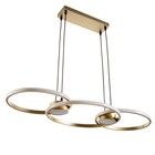 Люстра Ронделл LED 60 Вт 3000К золото 89×35×100 см BayerLux - фото 4369147