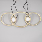 Люстра Ронделл LED 60 Вт 3000К золото 89×35×100 см BayerLux - фото 4369151