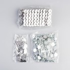 Кнопка магнитная, d=14 мм, цвет серебряный - Фото 5