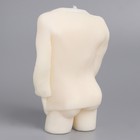 Свеча фигурная из натурального воска "Мужчина в пиджаке", 11 см, 155 г, 3 ч, белый - фото 6692411