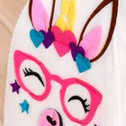 Шапка для бани и сауны, с аппликацией «Лама», войлок - Фото 3