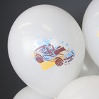 Шар латексный 12'' «Машинки-граффити», пастель, 1-сторонний, набор 25 шт., МИКС 9235581