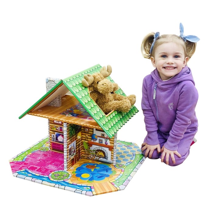 Домик кукольный Десятое Королевство Dream House «Шале», двухэтажный, быстрая сборка - Фото 1