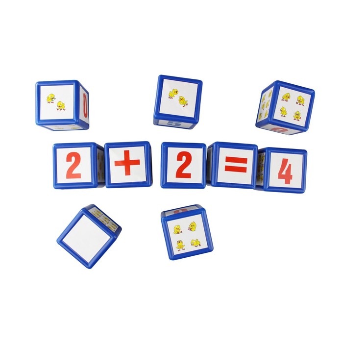 Кубики «Арифметика», 12 элементов, 5.5 см