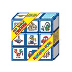 Кубики-лото, 9 элементов, с книжкой - фото 109905800