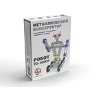 Конструктор металлический с подвижными деталями «Робот Р2» - Фото 1