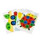 Мозаика для самых маленьких Baby Toys «Бабочка», 4 цвета, 27 элементов - Фото 2