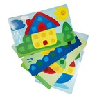Мозаика для самых маленьких Baby Toys «Домик», 5 цветов, 31 элемент - Фото 2