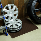 Коврик eva универсальный Grand Caratt, Ромб 50 х 67 см, коричневый - фото 25321860