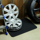 Коврик eva универсальный Grand Caratt, Соты 50×67 см, черный - Фото 9