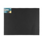 Коврик eva универсальный Grand Caratt, Соты 50×67 см, черный - Фото 3