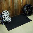 Коврик eva универсальный Grand Caratt, Соты 130×80 см, черный - Фото 5