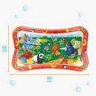 УЦЕНКА Акваковрик надувной развивающий водный коврик «Тропики», 80×50 см - Фото 3