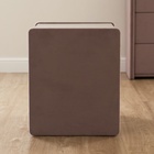 Широкая тумба «Алеро», 502×430×510 мм, 3 ящика, стекло, премиум велюр, цвет пыльная сирень - Фото 5