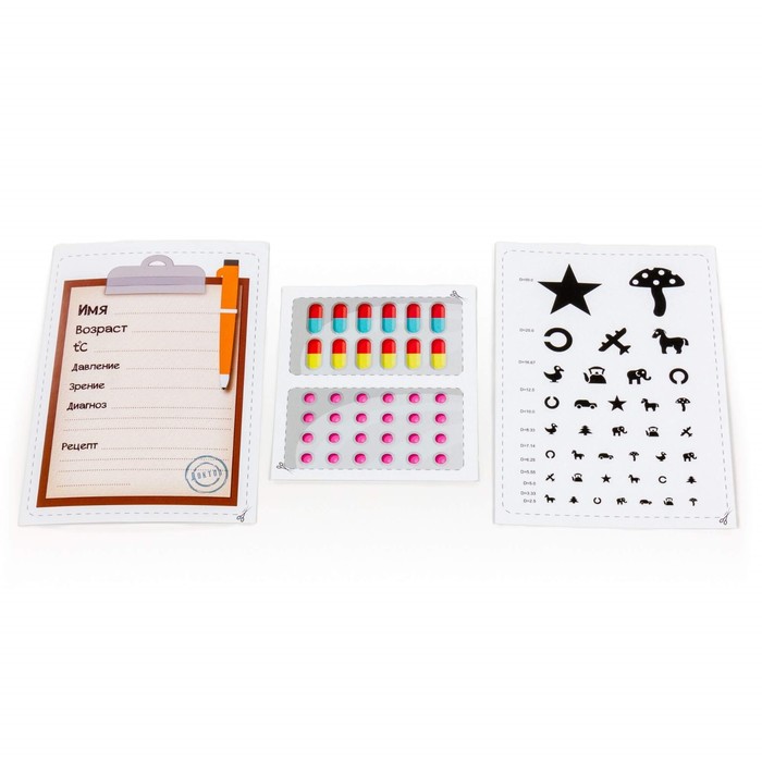 Набор «Доктор №17», в чемоданчике на колёсиках, 18 элементов 56544