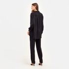 Костюм женский (рубашка, брюки) MINAKU: Silk pleasure цвет чёрный, размер 42 - Фото 4