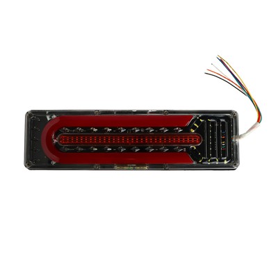 Светодиодные задние фары Wd=009-24V, 24 В, 3000К, 46×12.5×2 см, 1 шт.