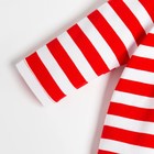 Боди-платье Крошка Я «Бантик», рост 62-68 см, цвет красный/белый - Фото 8
