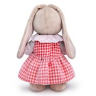 Мягкая игрушка «Зайка Ми в сарафане в клетку», 32 см - фото 21765853