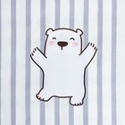 КПБ 1.5сп LoveLife "Мишки" 143*215 см,150*225 см,70*70 см-1 шт,125г/м2 сатин 7794115 - фото 805886505