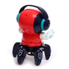 Музыкальный робот «Смарти», русское озвучивание, световые и звуковые эффекты, цвет красный - Фото 3