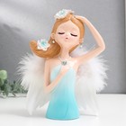 Сувенир полистоун "Девушка - ангел с цветами" МИКС 5х12х17 см - фото 6693483