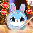 Набор для творчества «Новогодний ночник из дерева. Зайка» Уценка - Фото 1