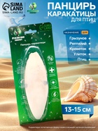 Панцирь каракатицы для птиц 13-15 см, белый - Фото 1