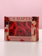 Мыло лепестковое «С 8 Марта», 6 шт., аромат цветочный, Чистое счастье - Фото 6