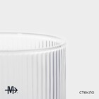 Стакан Magistro «Грани», 300 мл, 7.5×7.5×8.5 см, стекло, прозрачный - Фото 2