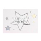 Наклейки на шары с тиснением «Маленькое счастье» - Фото 4
