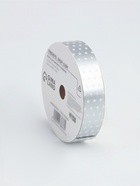 Лента новогодняя для декора и подарков, серебро «Звезды», 2 см × 45 м - Фото 2