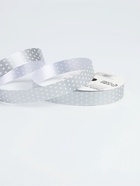 Лента новогодняя для декора и подарков, серебро «Звезды», 2 см × 45 м - Фото 4