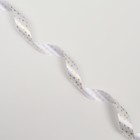 Лента упаковочная для декора и подарков «Золотые звезды», 2 см × 50 м - Фото 4