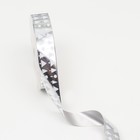 Лента новогодняя для декора и подарков, серебряная «Ёлки», 2 см × 45 м - Фото 3