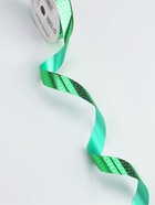 Лента новогодняя для декора и подарков, зелёная «Ёлки», 2 см × 45 м - Фото 3