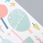 Наклейка пластик интерьерная цветная "Деревья" 40х60 см - фото 21766874