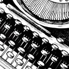 Наклейка интерьерная «Печатная машинка с листьями», пластик, набор 2 листа, 35×25 см - Фото 3