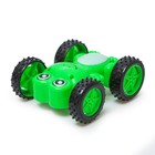 Машина инерционная «Перевертыш», цвет зелёный - фото 3588732