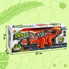 Динозавр «Анкилозавр» работает от батареек, световые и звуковые эффекты, цвет зелёный - Фото 5