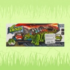 Динозавр «Анкилозавр» работает от батареек, световые и звуковые эффекты, цвет зелёный - Фото 6