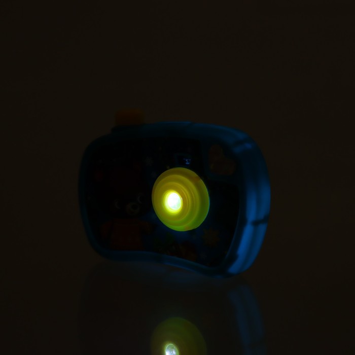 Фотоаппарат с проектором «С Новым годом», свет, цвет голубой - фото 1885460331