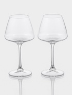 Бокалы для белого вина Corvus, 350 мл, набор 2 шт., стекло, прозрачные - Фото 2