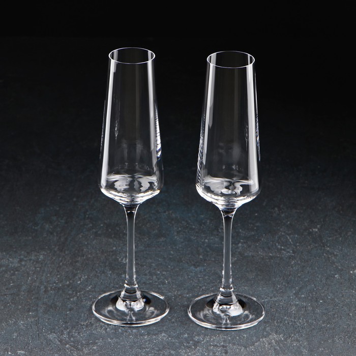 Набор бокалов для шампанского Corvus, 160 мл, 2 шт - фото 1908988932