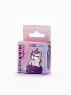 Блеск макарун в коробочке «Единорожка», 10 мл, вкус черника, тон прозрачный - Фото 5