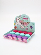 Детский блеск для губ в макаруне «Единорог», МИКС цветов и ароматов, 10 г - Фото 1